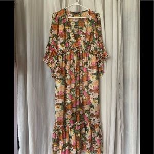 Floral maxi dress